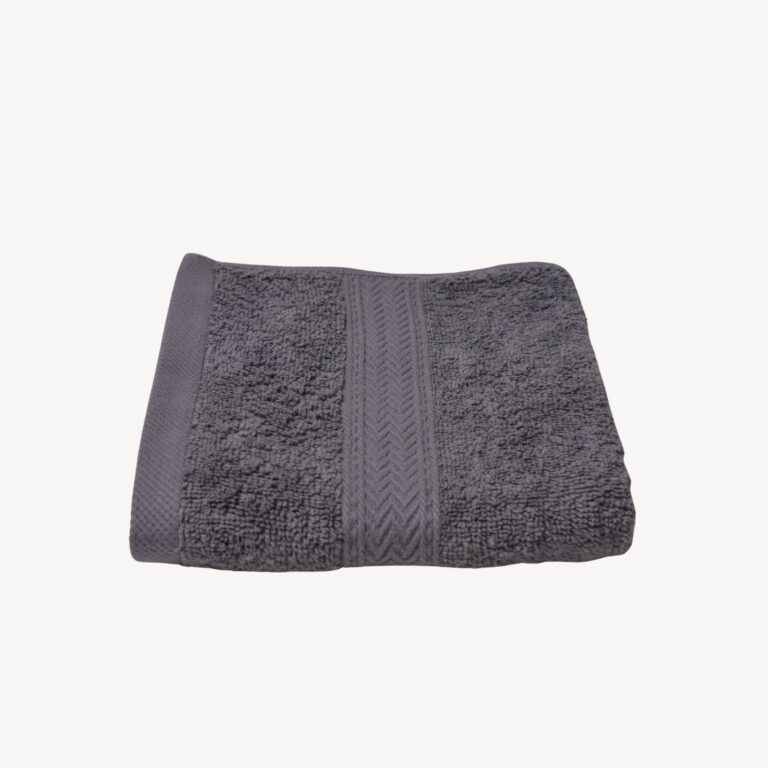 Ash Zigzag Hand Towel